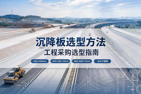 永乐群岛沉降板选择方法