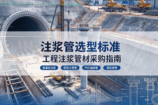 永乐群岛注浆管选型标准