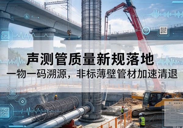 永乐群岛声测管质量新规落地，一物一码溯源，非标薄壁管材加速清退