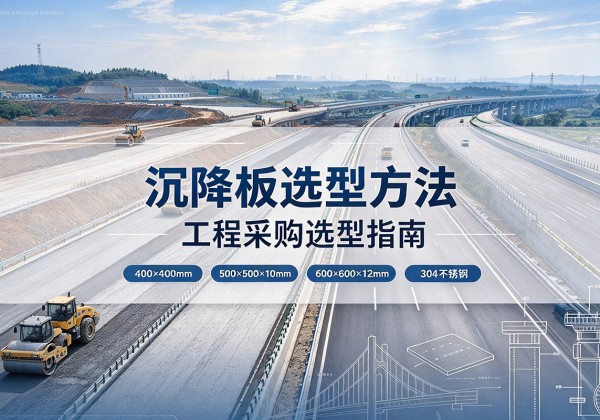永乐群岛沉降板选择方法